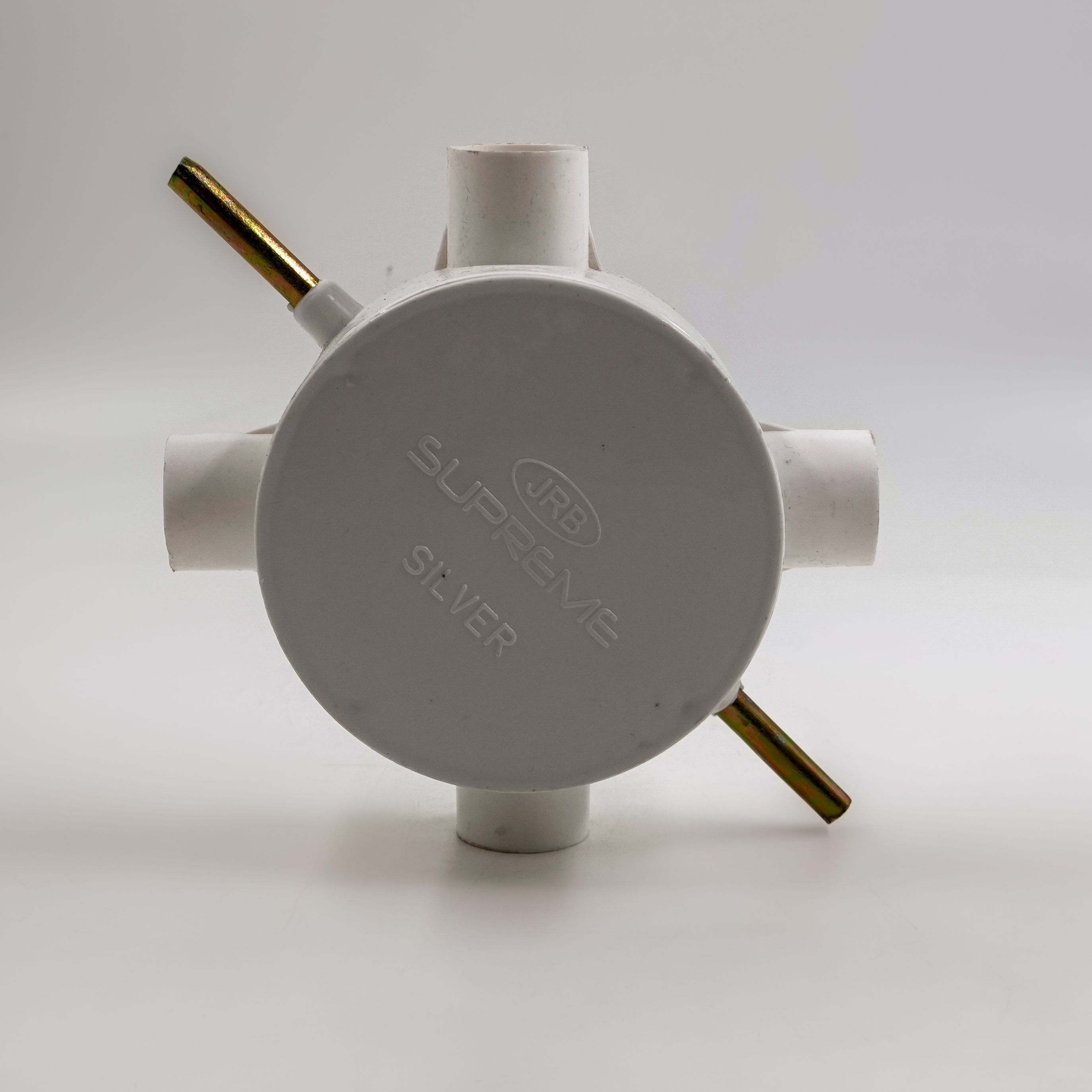 Conduit Fan Box - Silver White